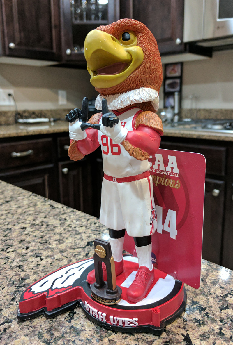 Utah utes bobblehead