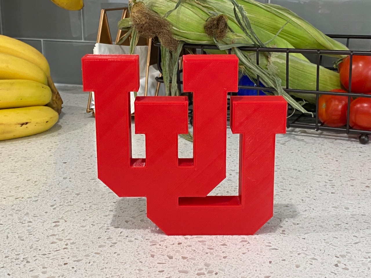 Utes logo 3d print